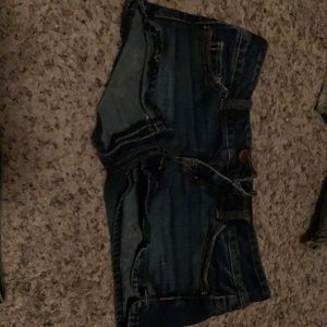AE DENIM SHORTS (4 pair in total) size 00